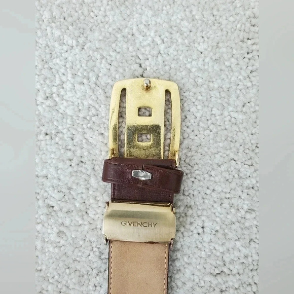Givenchy vintage leather  belt - Picture 4 of 10